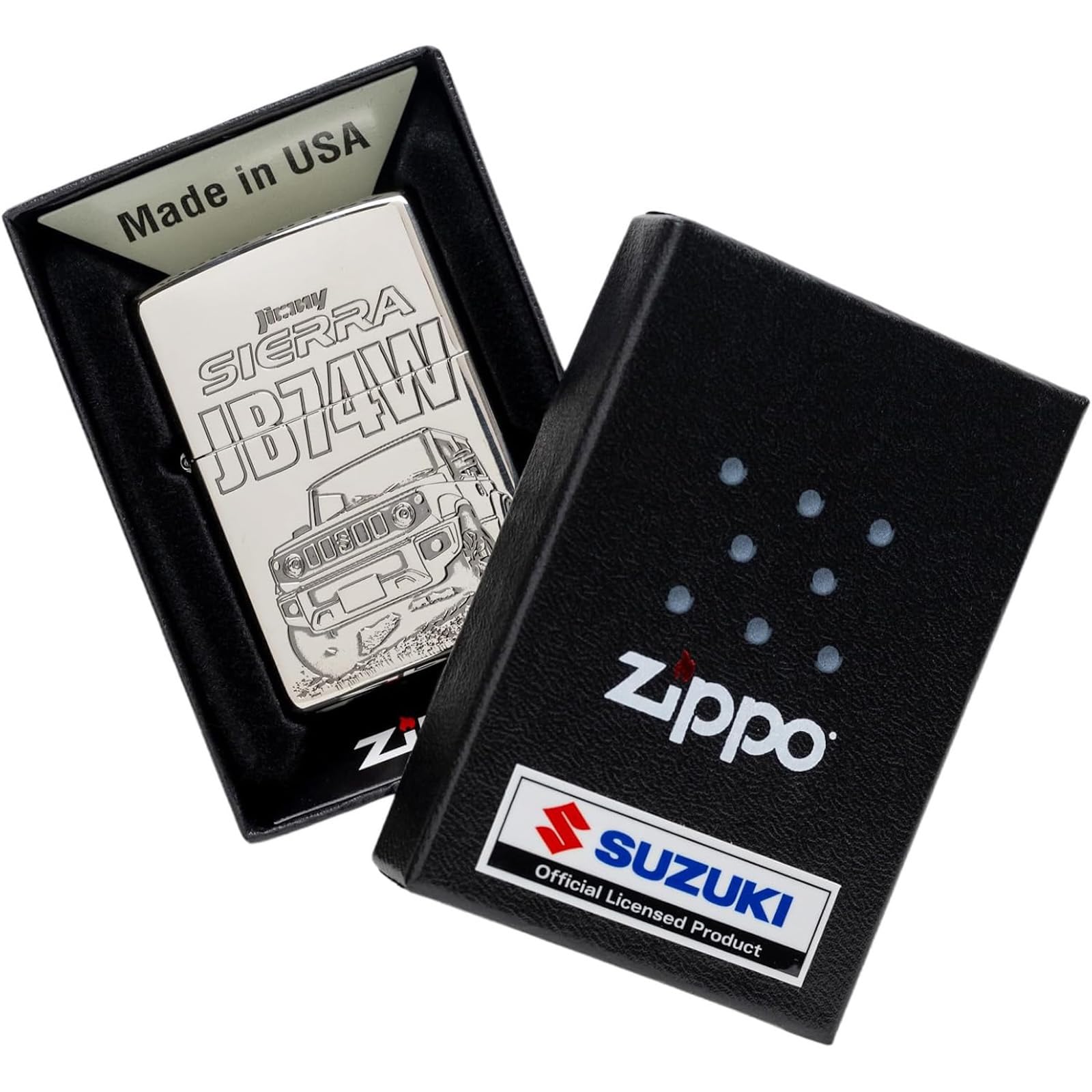 Amazon.com: Zippo Lighter Jimny Sierra Ni Silver with Special